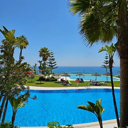 Summer House Duplex En La Playa Con Piscina Semesterbostad Benalmádena
