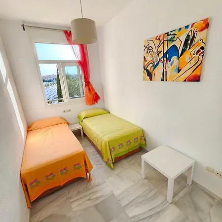 Summer House Duplex En La Playa Con Piscina Semesterbostad Benalmádena